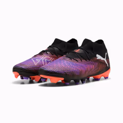 PUMA Future 8 Pro FG/AG Calcio Unisex Nero, Multicolore