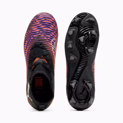 PUMA Future 8 Match FG/AG Jr Calcio Unisex Nero, Multicolore - Vista aggiuntiva 4