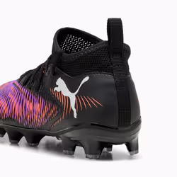 PUMA Future 8 Match FG/AG Jr Calcio Unisex Nero, Multicolore