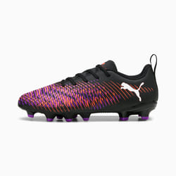 PUMA Future 8 Play FG/AG Jr Calcio Unisex Nero, Multicolore