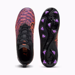 PUMA Future 8 Play FG/AG Jr Calcio Unisex Nero, Multicolore - Vista aggiuntiva 4