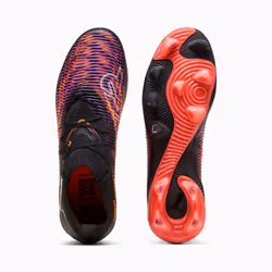 PUMA Future 8 Match FG/AG Calcio Unisex Nero, Multicolore - Vista aggiuntiva 4