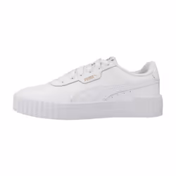 Scarpe bambini Puma CARINA 3.0 JR Bianco - 37 1/2 - Vista aggiuntiva 2