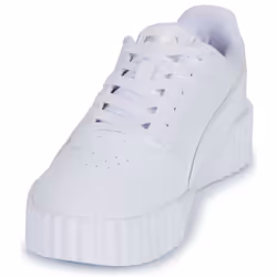 Scarpe bambini Puma Carina 3.0 Holo 2.0 Jr Bianco - 38 - Vista aggiuntiva 3