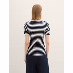 Tom Tailor 1044815_XS camicia e top Maglietta Manica corta Cotone - Vista aggiuntiva 4