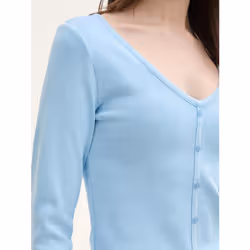 Tom Tailor 1045439_XS camicia e top Manica lunga Cotone - Vista aggiuntiva 5