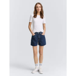 Tom Tailor 1045651_XS Pantaloncino Femmina Blu