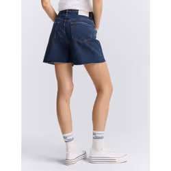 Tom Tailor 1045651_XS Pantaloncino Femmina Blu - Vista aggiuntiva 2