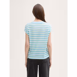 Tom Tailor 1045446_XS camicia e top Maglietta Manica corta Viscosa - Vista aggiuntiva 3