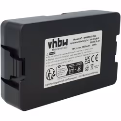 vhbw - the clever way - Batteria ricaricabile di ricambio, compatibile e di alta qualità, ad alta capacità, per dispositivo d ...