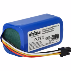 vhbw - the clever way - Batteria ricaricabile di ricambio, compatibile e di alta qualità, ad alta capacità, per aspirapolvere ...