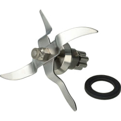 Vhbw - gruppo lame compatibile con Silvercrest SKMK1200E5, SKMK1200D4 robot da cucina - Con 4 lame in acciaio inox
