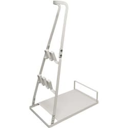 Supporto verticale, stander compatibile con Dyson V12, V7, V8, V11, V6, V15 aspirapolvere senza fili - bianco - Vhbw