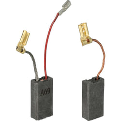 vhbw 2x spazzola in carbone 23 x 12,3 x 6,2mm sostituisce Bosch 1 617 014 144 per utensile elettrico, scalpellatore