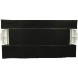 vhbw 1x filtro a carboni attivi compatibile con Bosch DHZ4505(00), DHZ4506(00), DWZKB1F(00), DHI965V cappe aspiranti - 39,8 x 19,6/17,4 x 2,9 cm