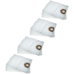 20x sacchetto compatibile con Nilfisk Alto Aero 35, Buddy 18, Buddy 15, VL200 aspirapolvere- microfibra, 53,45cm x 39,7cm Bianco - Vhbw
