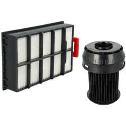 2x filtro compatibile con Bosch bgs 6220 au, 6-2200 (serie 01-04) aspirapolvere - filtro hepa, filtro a lamelle - Vhbw