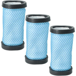 3x filtro compatibile con Hoover HF722PTLG 011, HF722PG 001, RA22AFG 019, RA22AFG 011 aspirapolvere - Filtro aria di scarico, nero / bianco - Vhbw