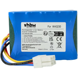 vhbw 1x batteria compatibile con Landxcape LX793, LX795, LX792, LX790I, LX791, LX790 600M2, LX790, CR208E rasaerba 2000mAh 20V Li-Ion