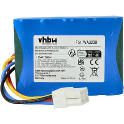 1x batteria compatibile con Worx Landroid s 390m2, S500i, S300, S500i 2018, S450i 2018, S450i, S300i, S300 2018 rasaerba 2000mAh 20V Li-Ion - Vhbw