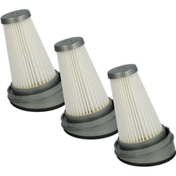 Vhbw - 3x filtro a pieghe piatte compatibile con Rowenta X-Pert 3.60 RH6921WO, X-Pert 3.60 RH6933WO aspirapolvere - Cartuccia filtrante