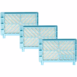 vhbw - the clever way Set di 3x filtro HEPA per aspirapolvere, robot aspirapolvere, lavapavimenti o aspirapolvere multiuso -  ...