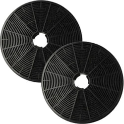 Vhbw - 2x filtro a carboni attivi sostituisce Klarstein 10035387 per cappe aspiranti - 17,5 cm