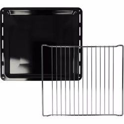 vhbw - the clever way Set da 2 pezzi di alta qualità per forno Con questo set di vhbw il forno è attrezzato in modo ideale pe ...