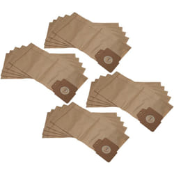 20x sacchetto sostituisce Kärcher 6.904-305.0, 6.904-294.0, 4002667779448 per aspirapolvere - carta, 35cm x 16cm Marrone - Vhbw