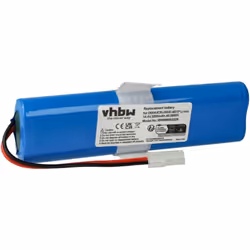 vhbw - the clever way - Batteria ricaricabile di ricambio, compatibile e di alta qualità, ad alta capacità, per robot aspirap ...