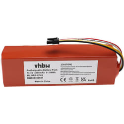 Vhbw - batteria compatibile con Xiaomi Roborock Q7 Max+, Q7+ Q7P52-00, Q7 Max+ Q7MP52-00, Q7 Max home cleaner (3600mAh, 14,4V, Li-Ion)