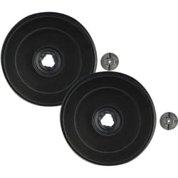 Vhbw - 2x filtro a carboni attivi sostituisce Electrolux/Zanussi MCFE42, MCEF03 per cappe aspiranti - 2,3 cm