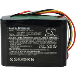 Batteria compatibile con Robomow rk 1000 pro, 2000 pro, 1000, 2000 robot tagliaerba 6400mAh, 18,5V, Li-Ion - Vhbw
