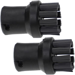 Vhbw - 2x spazzola rotonda sostituisce Kärcher 2.863-264.0 per pulitore a vapore - Spazzola a vapore