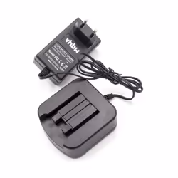 vhbw - the clever way Caricabatterie di qualità per batterie Li-Ion di utensili elettrici - Protezione da surriscaldamento, d ...