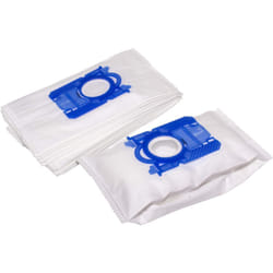Vhbw - 10x sacchetto sostituisce Swirl ph 86 / PH86, e 82 / E82, ph 96 / PH96 per aspirapolvere - microfibra, 28,5cm x 16,5cm Bianco