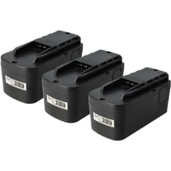 Vhbw - 3x batteria sostituisce Festo / Festool T12+3, C12LI, TDK12, C12 Duo per utensile elettrico (2000 mAh, NiMH, 12 v)