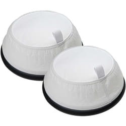 2x filtro a sacco compatibile con Nilfisk VP300 r aspiratore per secco, aspirapolvere - Filtro di ricambio nero / bianco - Vhbw