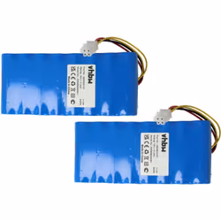vhbw - the clever way - Batteria ricaricabile di ricambio, compatibile e di alta qualità, ad alta capacità, per dispositivo d ...