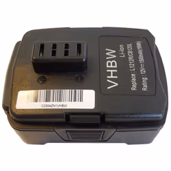 vhbw - the clever way - Batteria ricaricabile di ricambio, compatibile e di alta qualità, ad alta capacità, per strumenti da ...