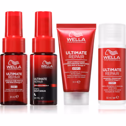 Tutto per capelli dall’aspetto meraviglioso in un’unica confezione. Il set di cosmetici Wella Professionals Ultimate Repair T ...