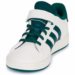 Scarpe bambini adidas GRAND COURT 2.0 EL C Beige - 33 1/2 - Vista aggiuntiva 3