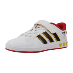 Scarpe bambini adidas GRAND COURT MICKEY Bianco - 34
