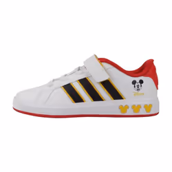 Scarpe bambini adidas GRAND COURT MICKEY Bianco - 34 - Vista aggiuntiva 2