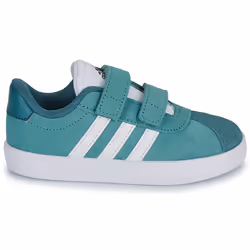 Scarpe bambini adidas VL COURT 3.0 CF I Verde - 19 - Vista aggiuntiva 2