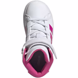 Scarpe bambini adidas Grand Court Mid K Bianco - 29