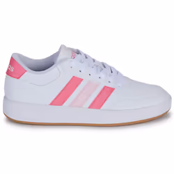 Scarpe bambini adidas BREAKNET 3.0 J Bianco - 35 1/2 - Vista aggiuntiva 2