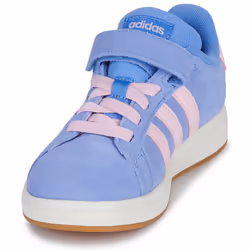 Scarpe bambini adidas GRAND COURT 00s EL C Blu - 28 - Vista aggiuntiva 3