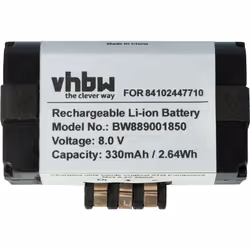vhbw - the clever way - Batteria ricaricabile di ricambio, compatibile e di alta qualità, ad alta capacità, per la Sua unità ...