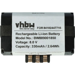 vhbw 1x batteria compatibile con BMW X1 F48 20iX (HS91/B48), 20i (HS71/B48), 20dX (HU31/B47), 20d (HU11/B47) auto (330mAh, 8V, NiCd)